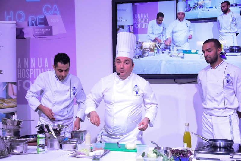 Le Cordon Bleu live cooking demonstration with Chef Emil Minev